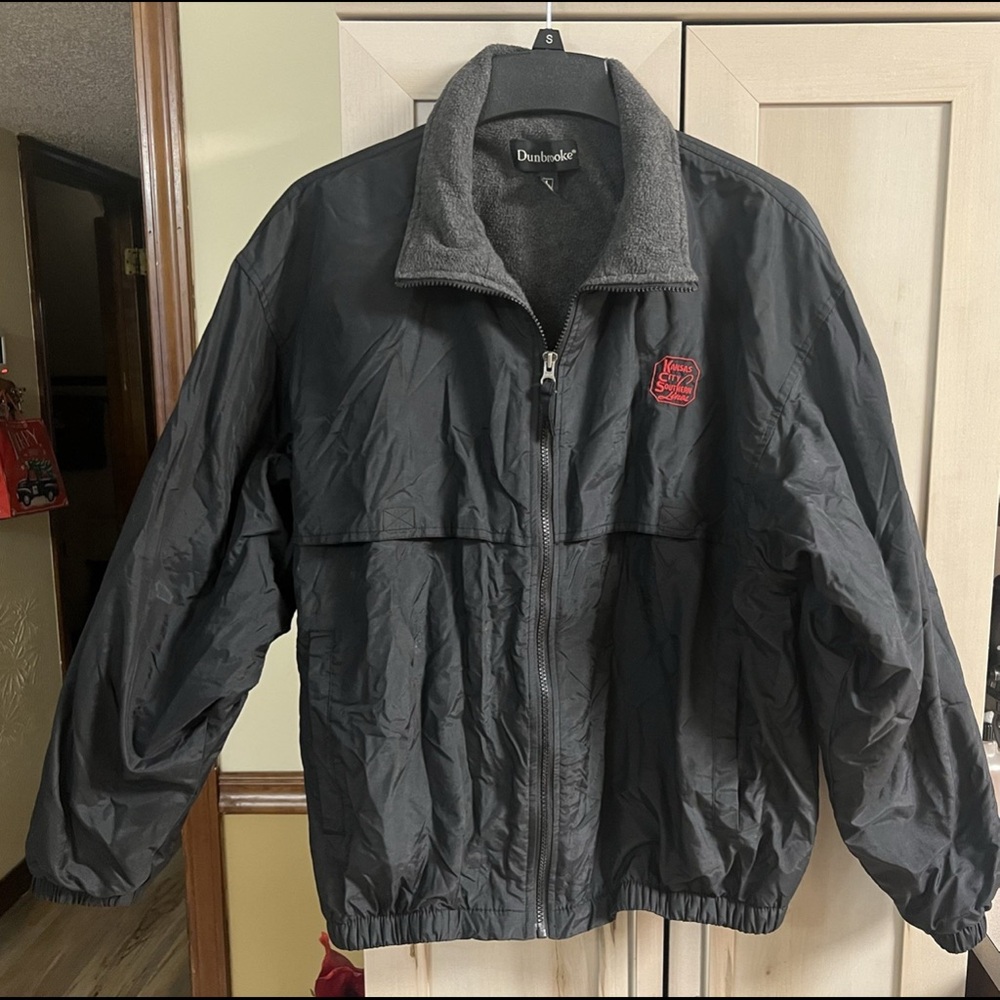 Vintage-Size L - Kansas City Southern (KCS) Railroad Employee Dunbrooke Jacket